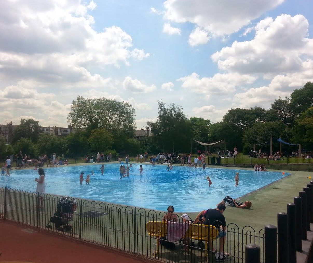 Hampstead Heath paddling pool